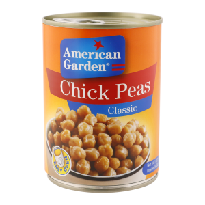 American Garden Can Chick Peas (eoe) 24x400gm