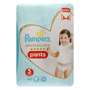Pampers P/care Pant Jun(5) 10%  1x40's