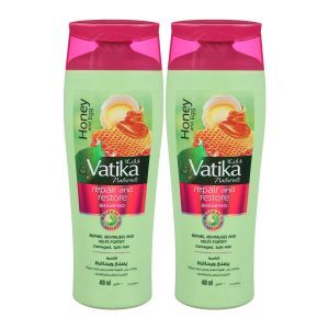 Dabur Vatika Shmp Rep&res 15% (2x400ml)