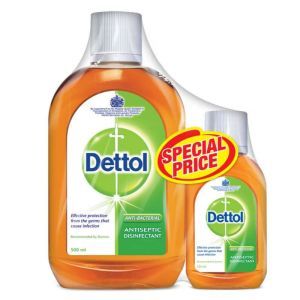 Dettol Disinfectant A/sptc S/p (500ml+125ml)