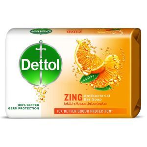 Dettol Soap Zing Mandarin  1x165gm